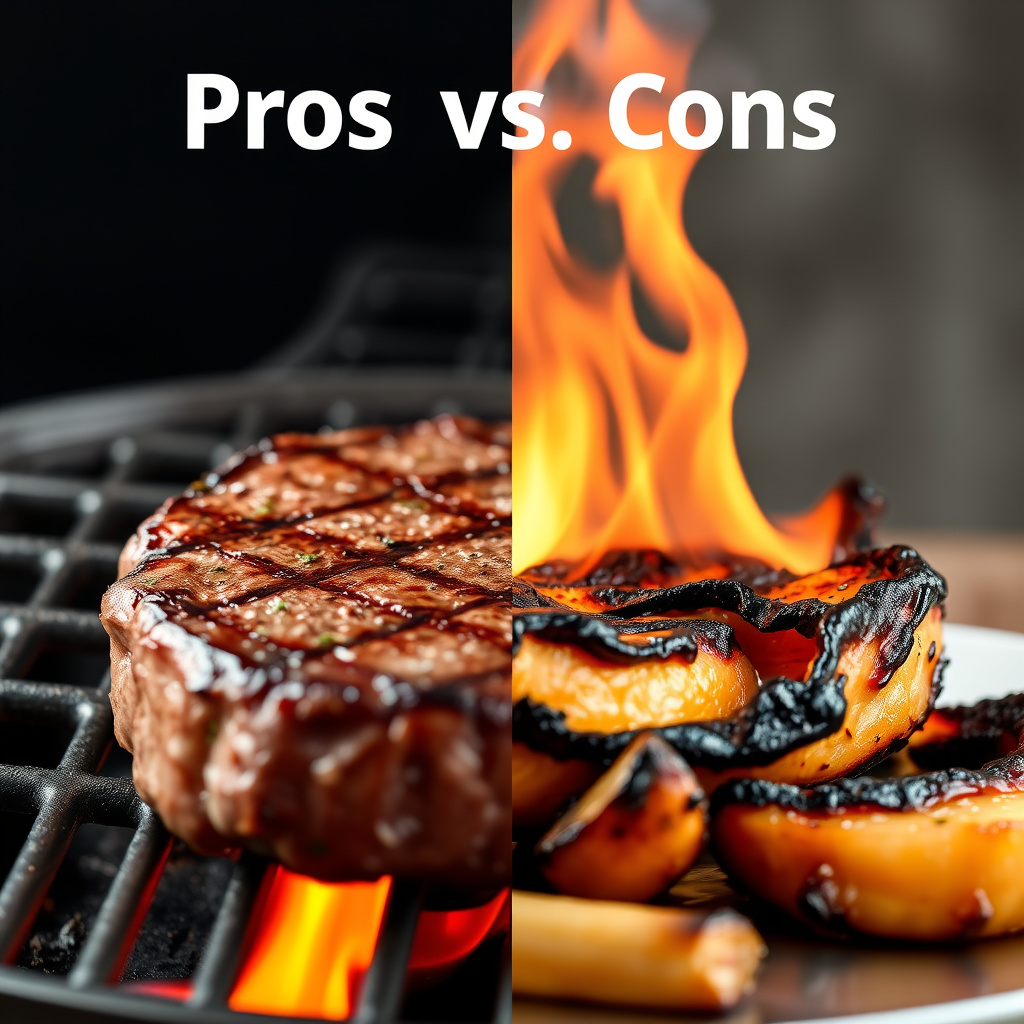 Advantages and Disadvantages of Direct Heat Grilling