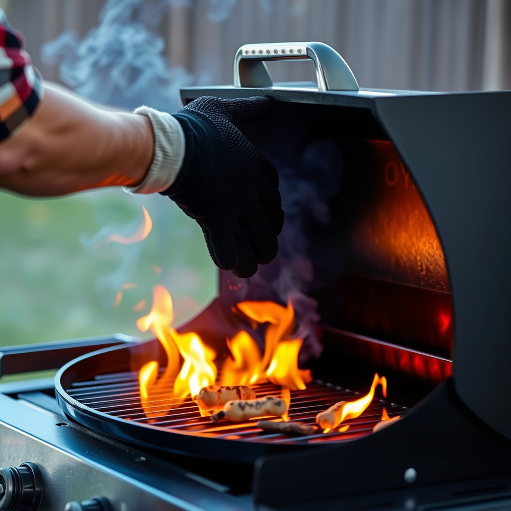 Direct Heat Grilling Safety Precautions