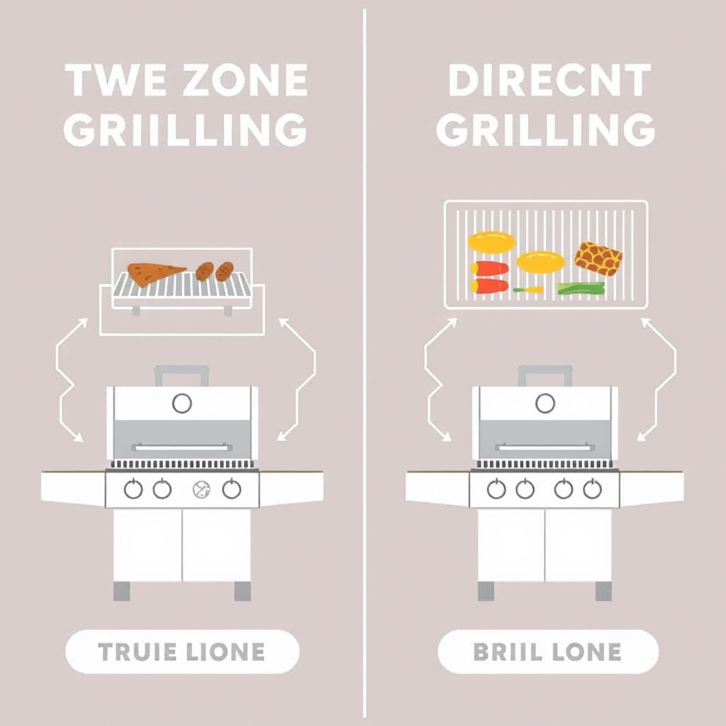 Two Zone Grilling vs Other Grilling Methods