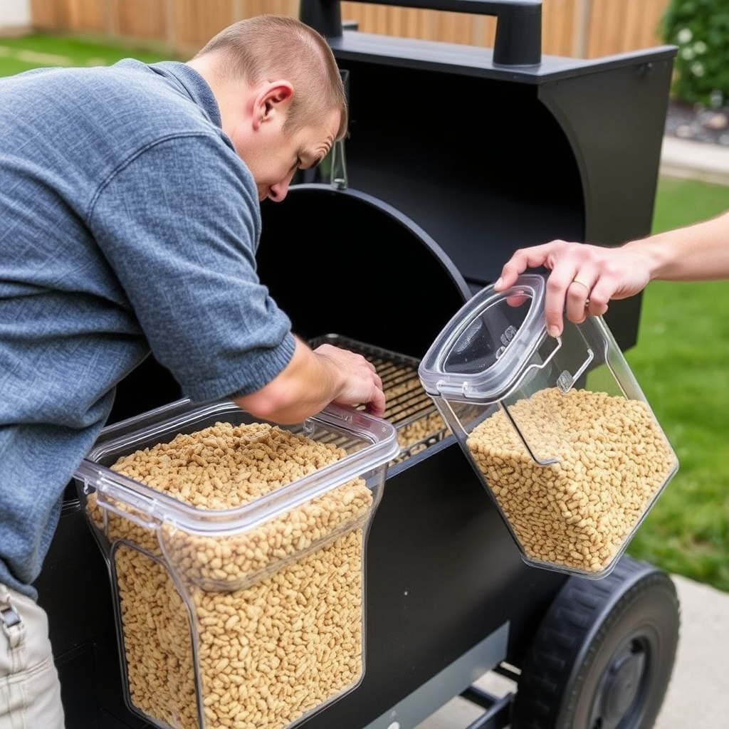 Pellet Grill Maintenance and Fuel Storage