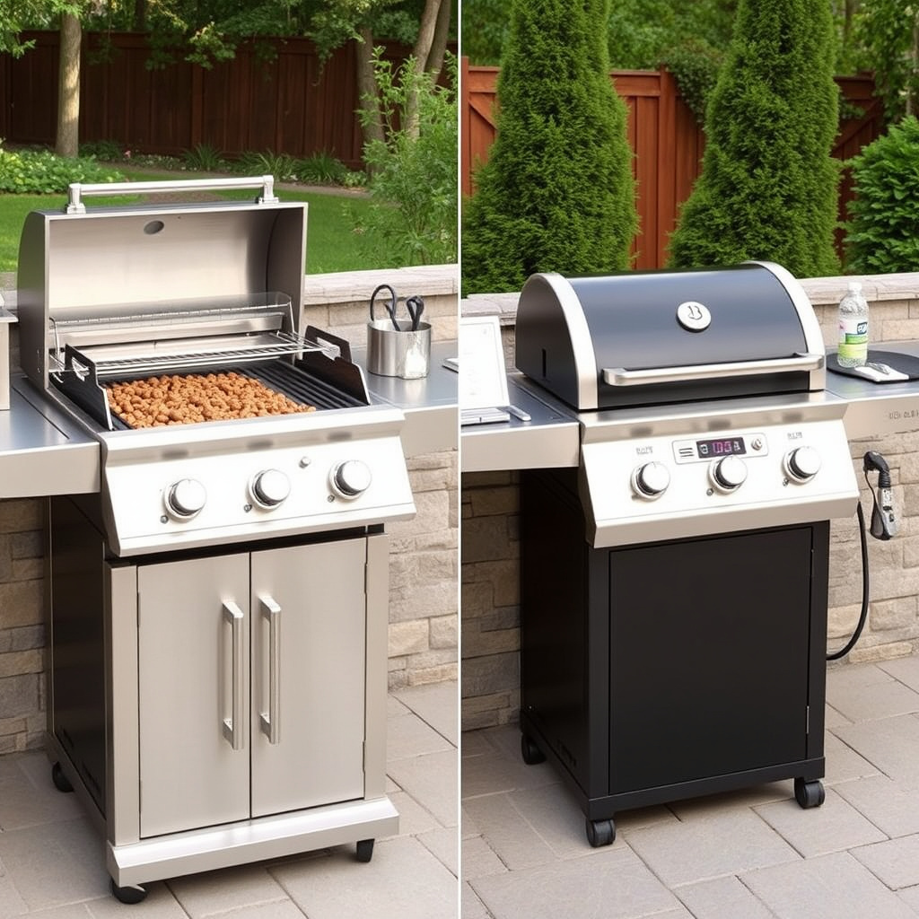 Pellet Grills Compared to Other Grill Types