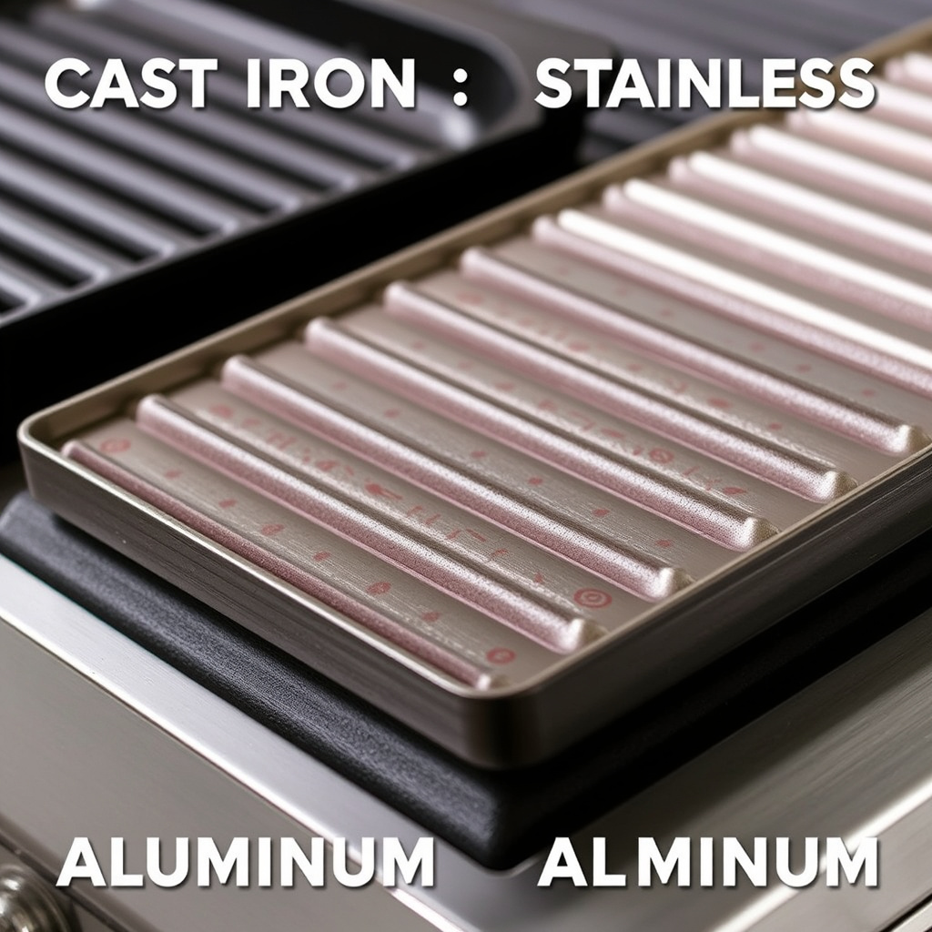 Materials and Construction of Griddles