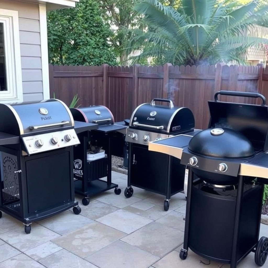 Types of Gravity Fed Grills