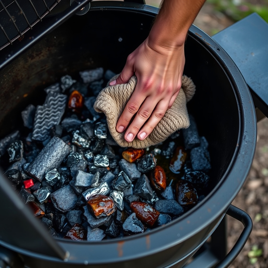 Maintaining and Cleaning Your Gravity Fed Grill