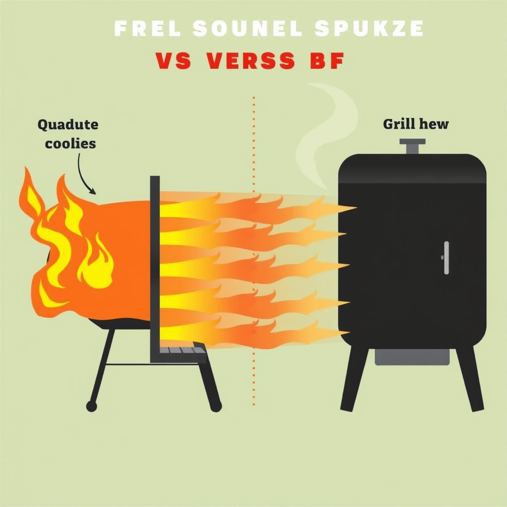 Understanding the Difference Between a Grill and a Smoker 2 How Grills and Smokers Cook Food Differently