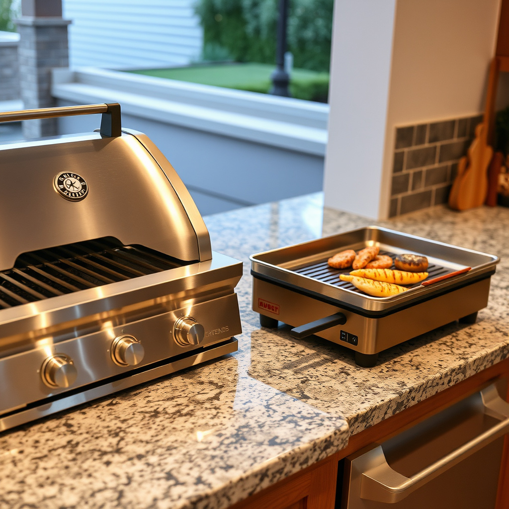 Understanding the Difference Between a Grill and a Griddle 6 Outdoor vs. Indoor Use for Grills and Griddles
