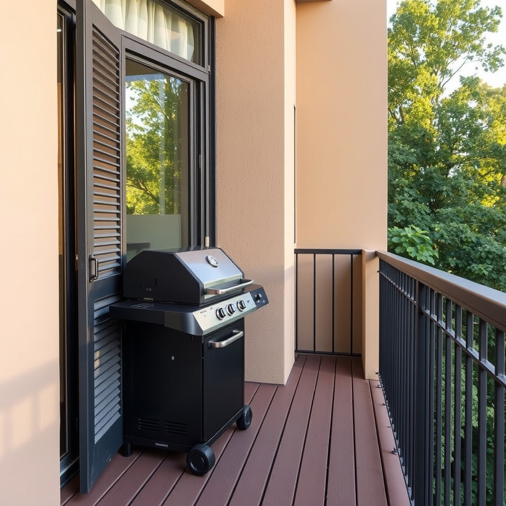 Proper Ventilation and Placement for Balcony Grill Safety