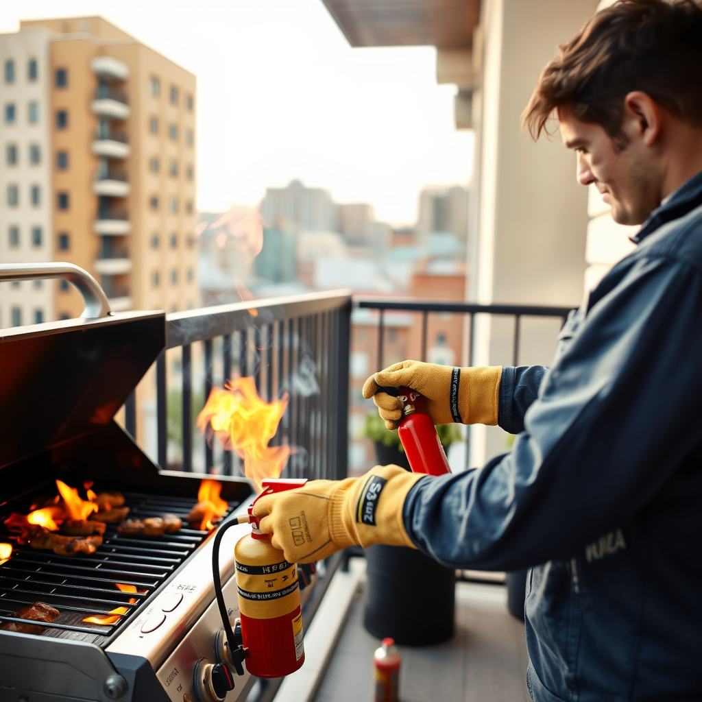 Grilling Safety Practices to Prevent Accidents on Balconies
