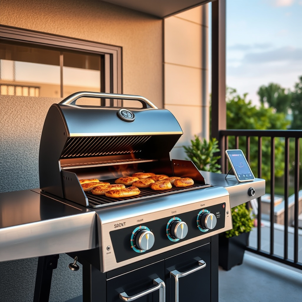 Balcony Grilling Safety Technology and Accessories