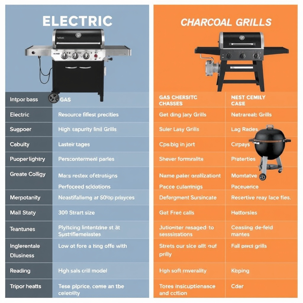 Comparing Common Grill Types for Indoor Use