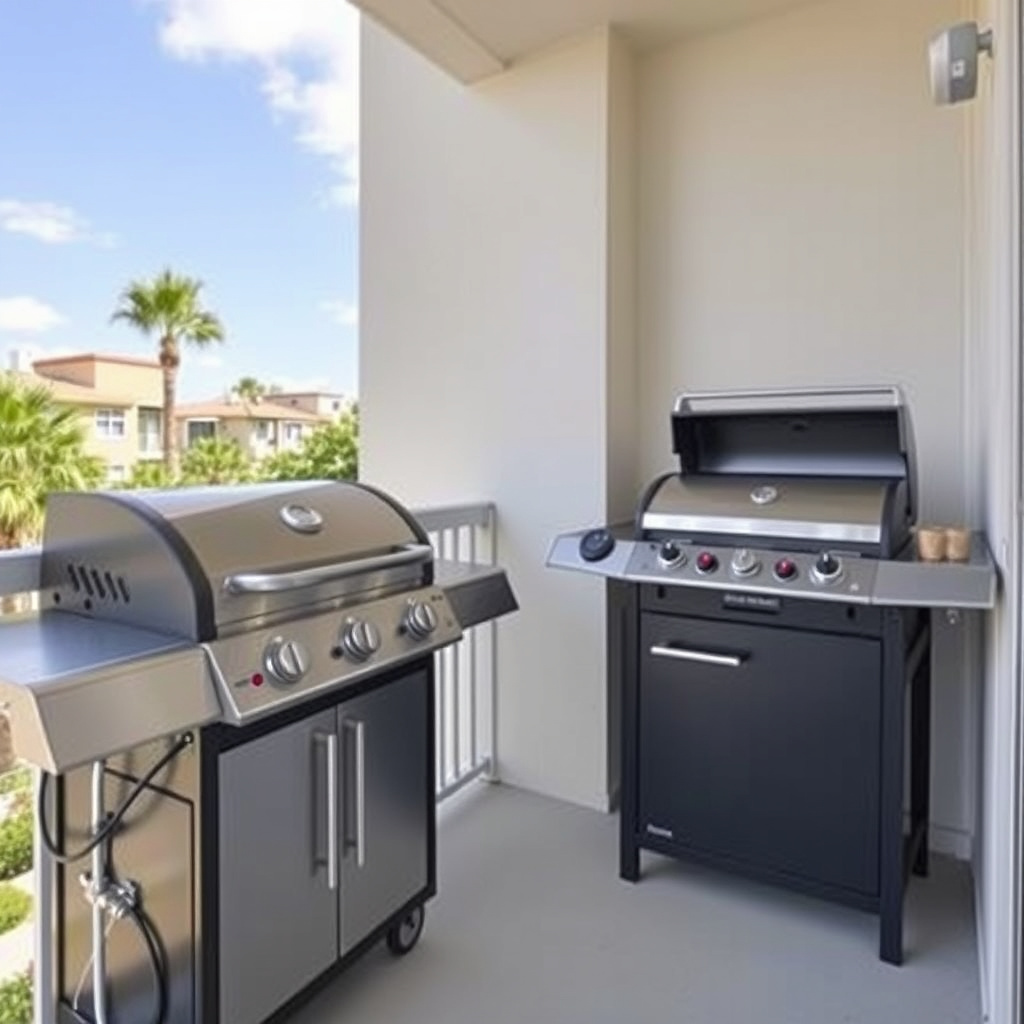 Alternatives to Charcoal Grills for Balcony Cooking