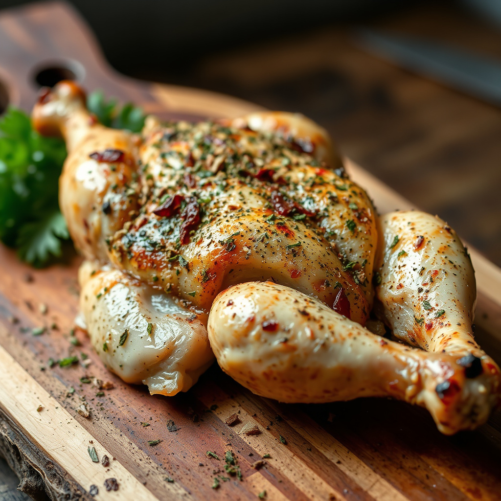 Flavoring Frozen Chicken on the Grill