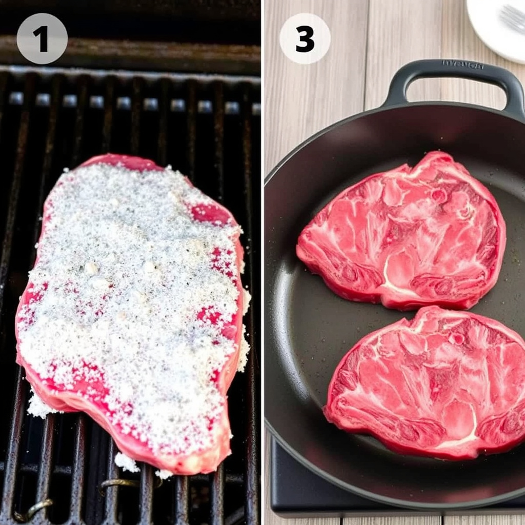 Comparing Frozen Steak Grilling with Other Methods