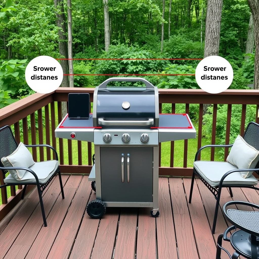 Can You Use a Grill on a Wooden Deck? Safety and Practical Tips 3 Setting Up Your Grill Safely on a Wooden Deck