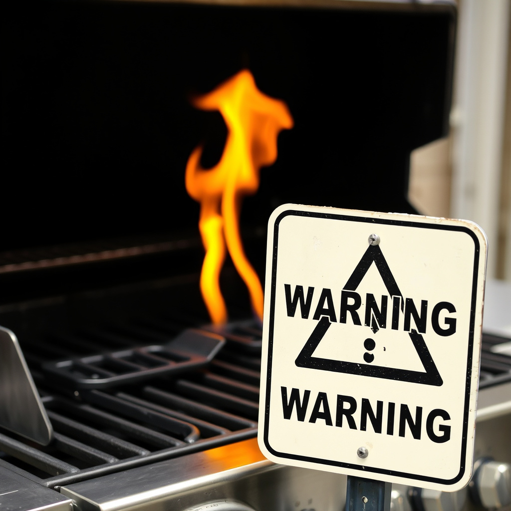 Safety Considerations with Yellow Gas Grill Flames