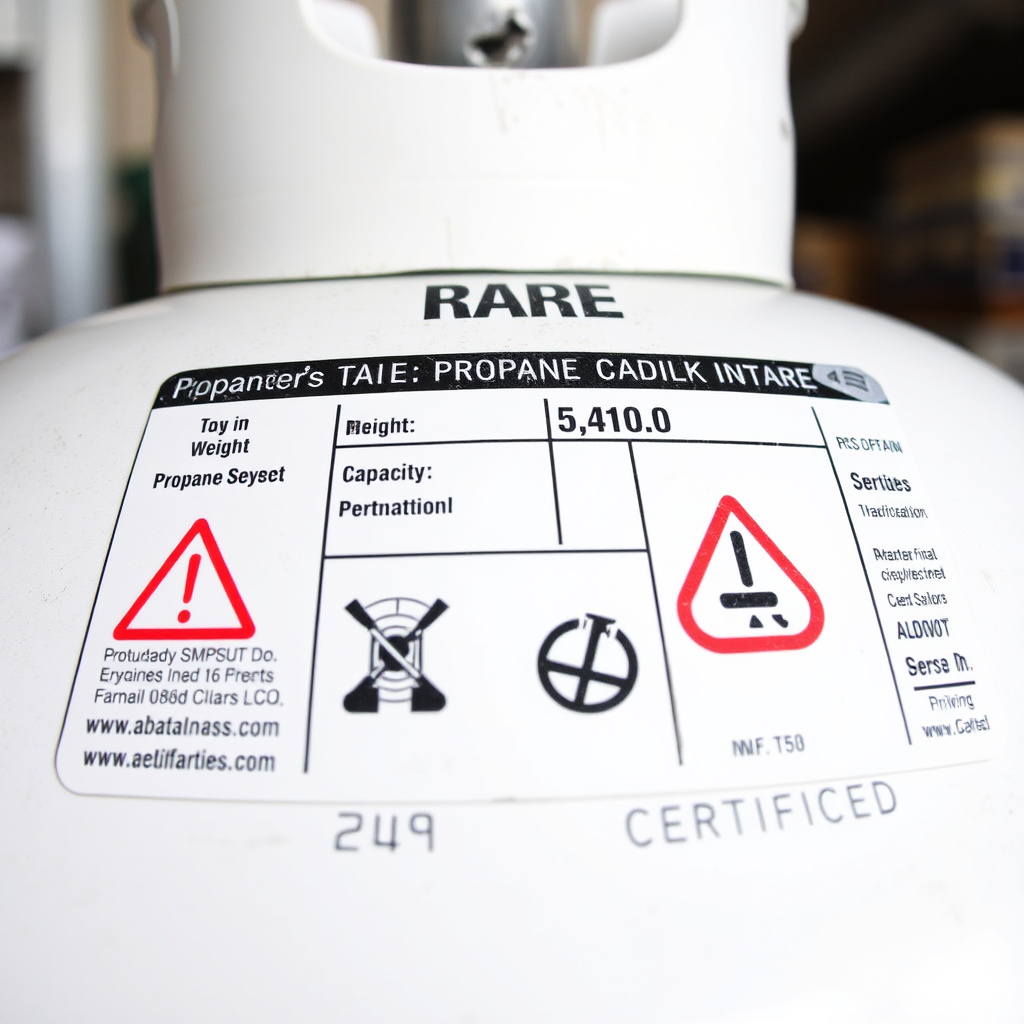 How to Check Propane Level in a Tank: Simple Methods Explained 4 Reading and Understanding Propane Tank Labels