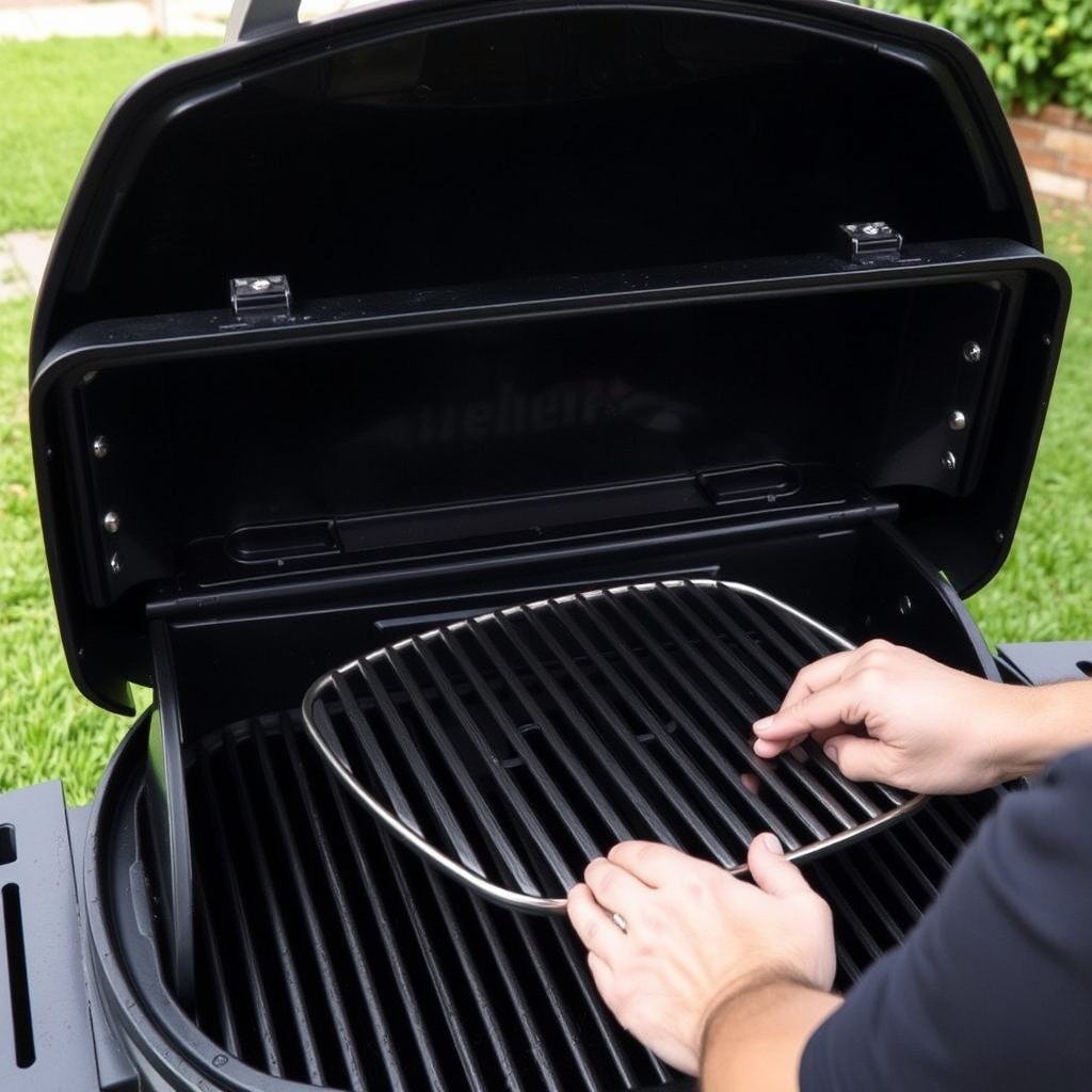 How to Assemble a Weber Grill: Step-by-Step Guide for a Perfect Setup 5 Attaching the Grill Lid and Cooking Grates