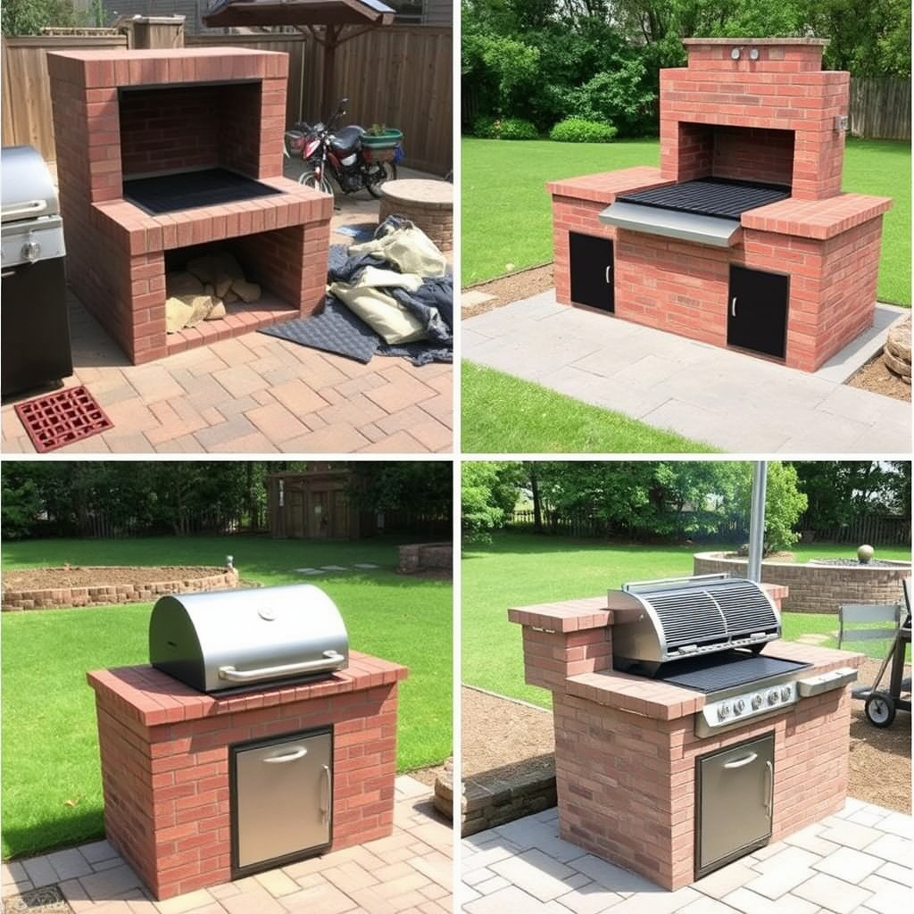 How to Build a Brick BBQ Grill: Step-by-Step Construction Guide 7 Design Variations of Brick BBQ Grills