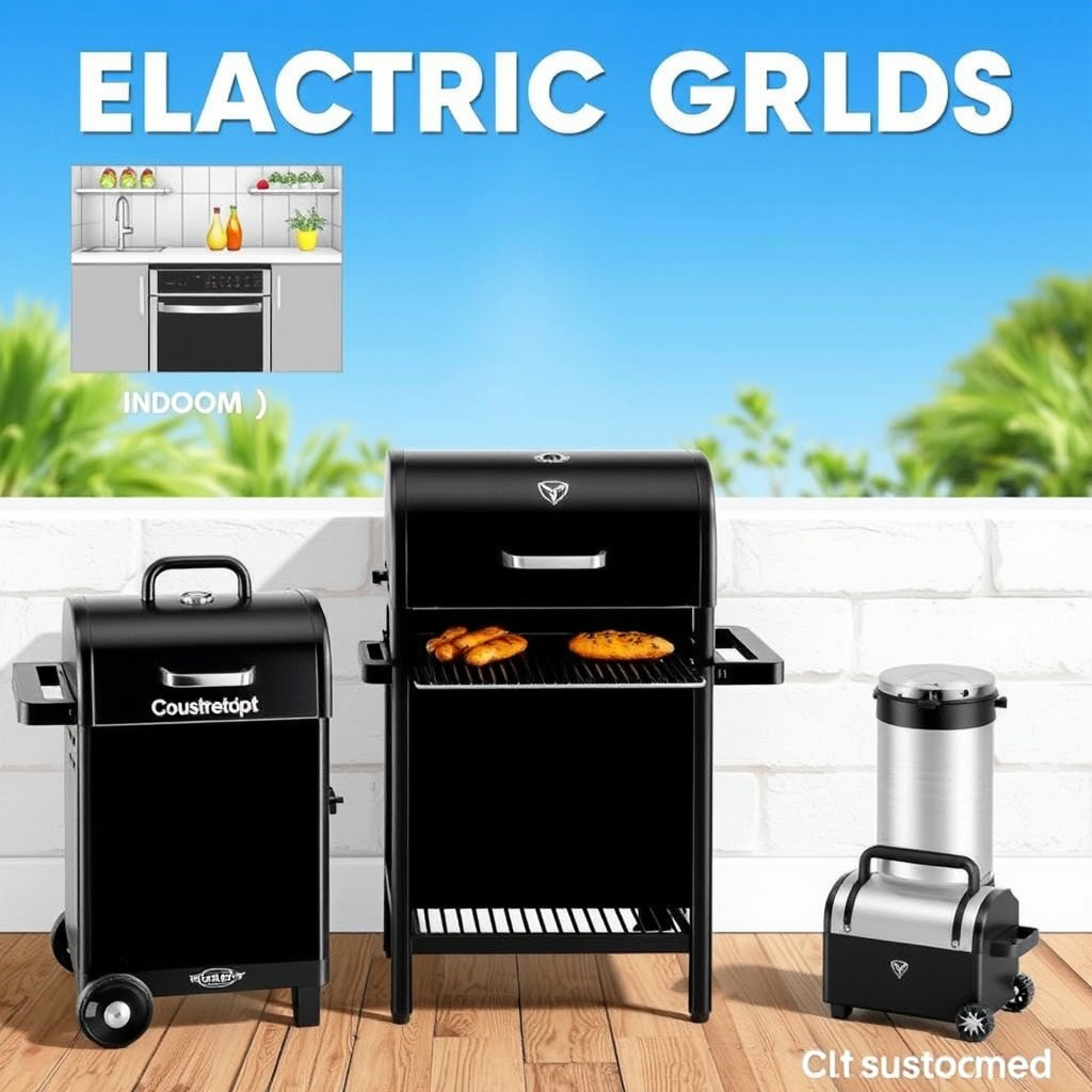 Types of Electric Grills and Their Applications