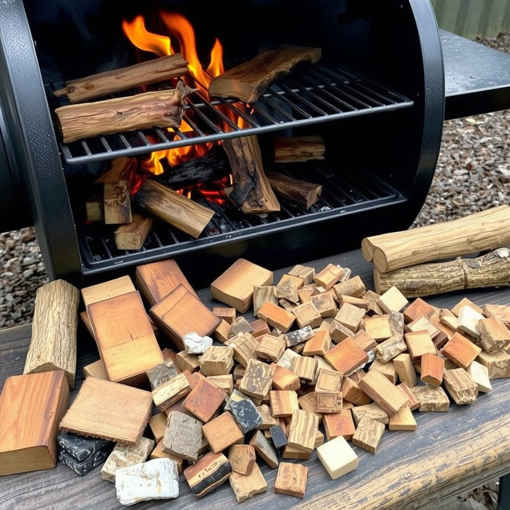 Using Different Fuels and Wood Types When You Light a Smoker