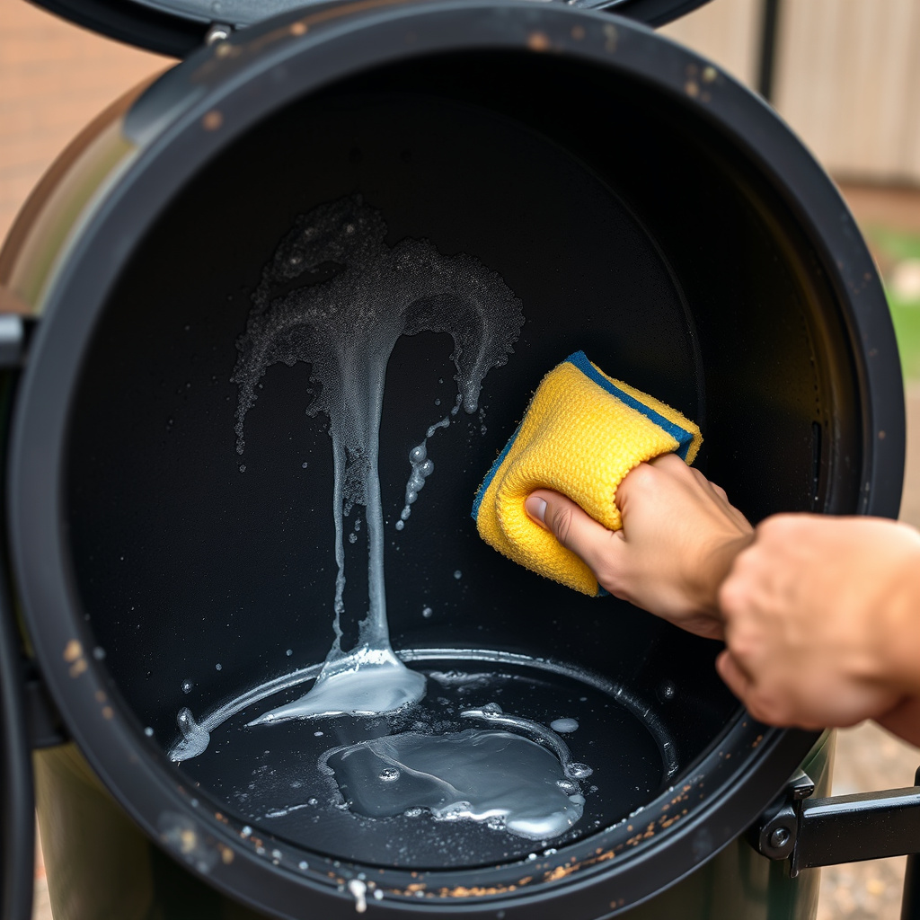 Interior Cleaning: Walls, Water Pans, and Fireboxes