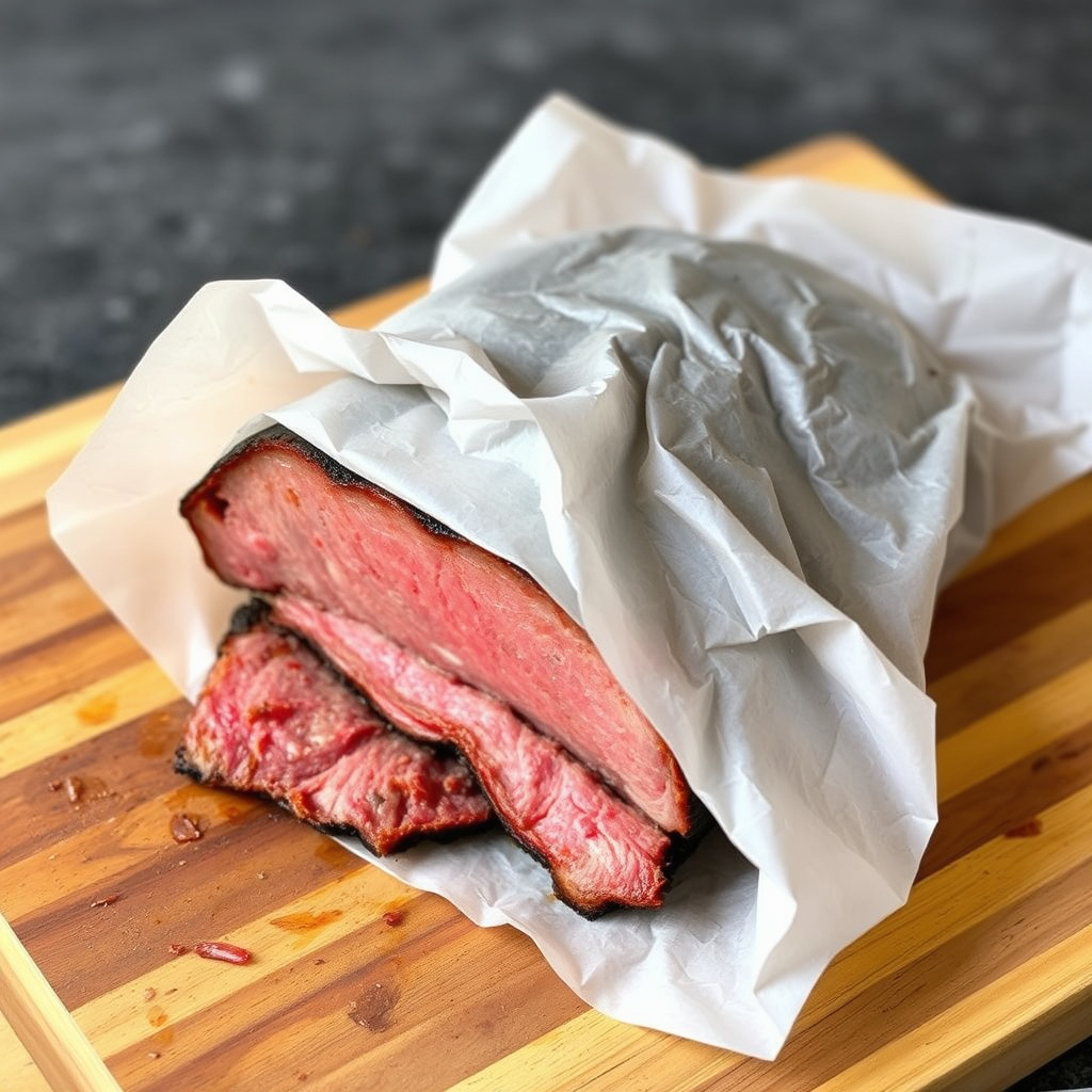 Wrapping and Resting Your Smoked Brisket