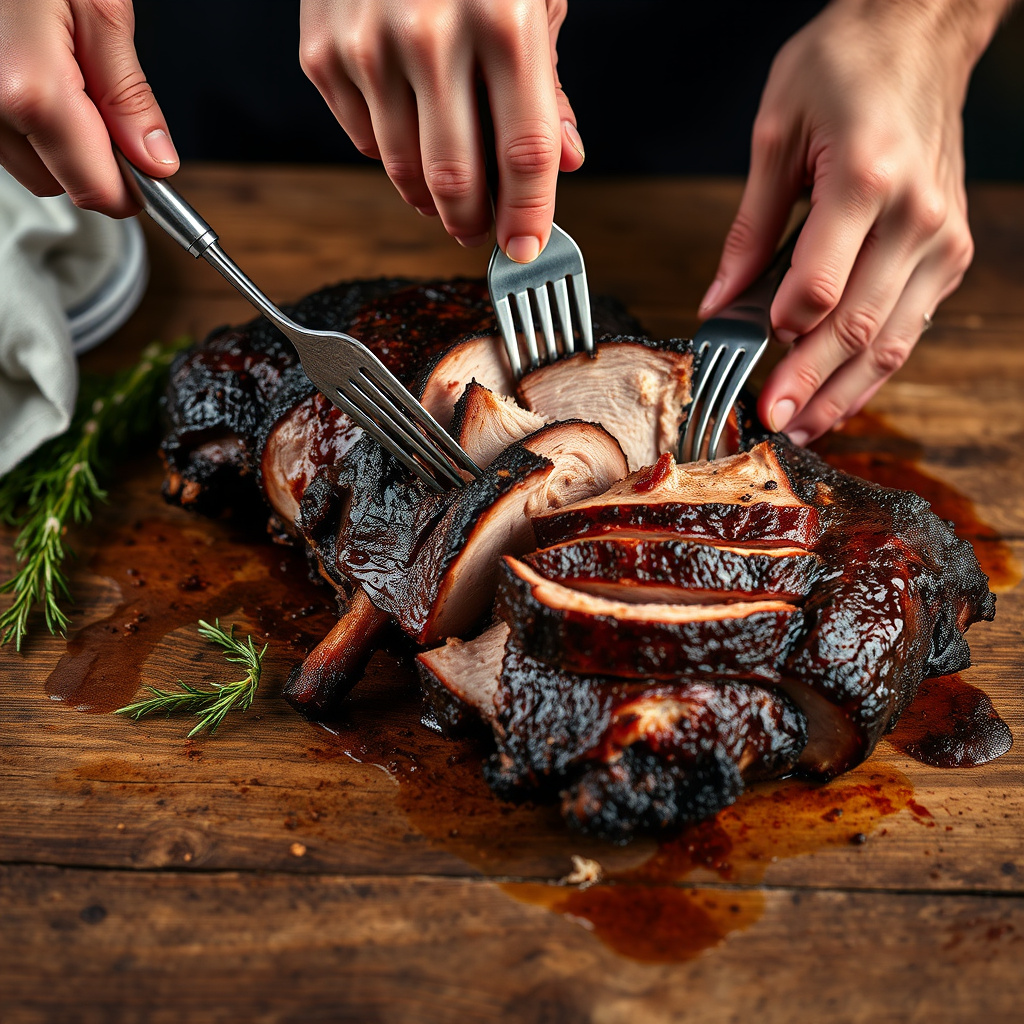 How to Smoke Pulled Pork: A Step-by-Step Guide for Tender, Flavorful Results 6 Shredding and Serving Smoked Pulled Pork