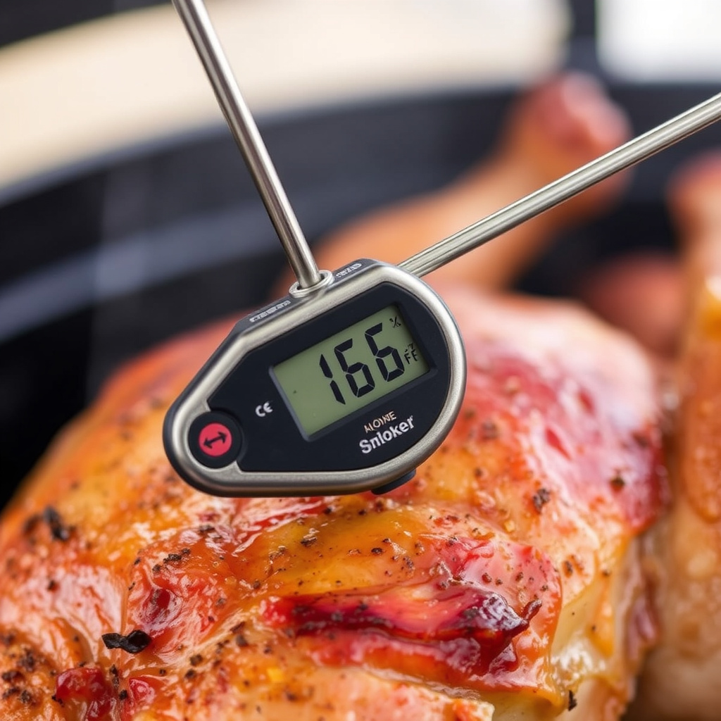 Smoking Process and Temperature Monitoring