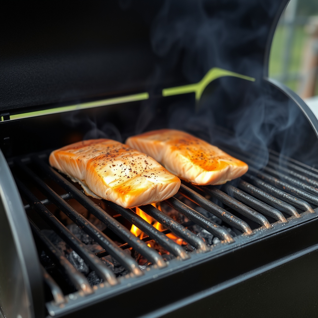 Hot Smoking Salmon