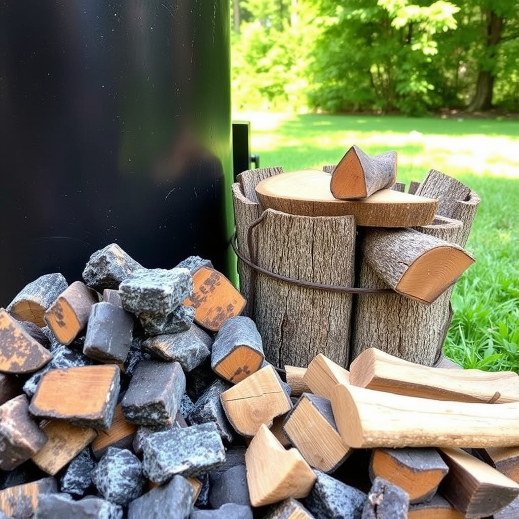 Fuel Types Used in Vertical Smokers