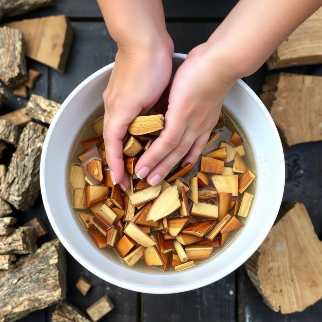 What Is the Best Wood for Smoking Chicken: A Flavorful Guide 4 Preparing Wood for Smoking Chicken
