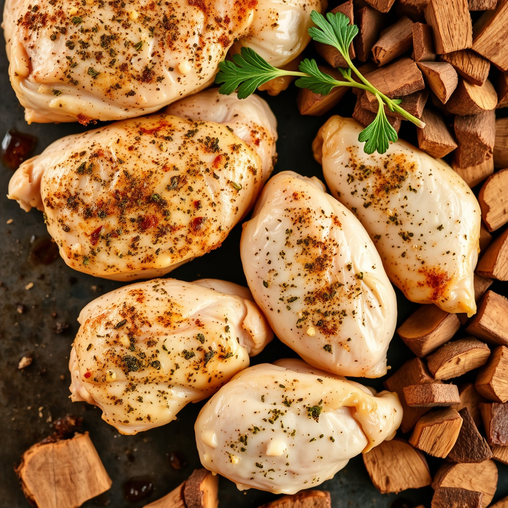 What Is the Best Wood for Smoking Chicken: A Flavorful Guide 6 Complementing Wood Choice with Marinades and Rubs