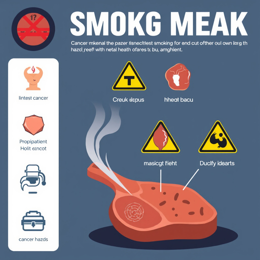 Health Risks Tied to the Health Risks of Smoked Meat
