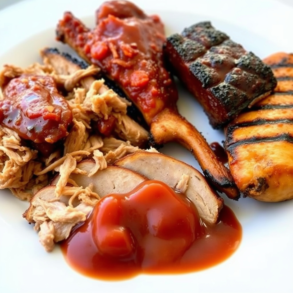 Using Carolina BBQ Sauce with Different Meats