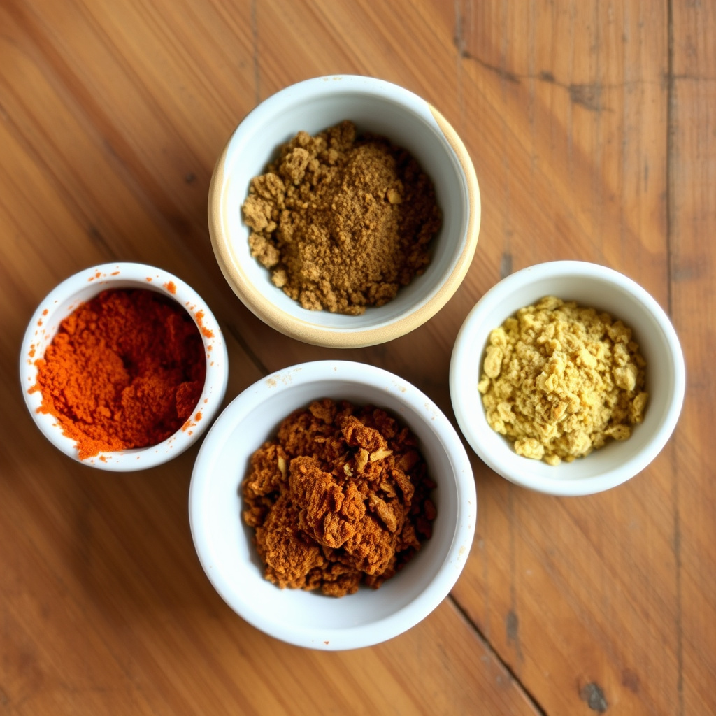 Variations of Dry Rubs for Different Flavors
