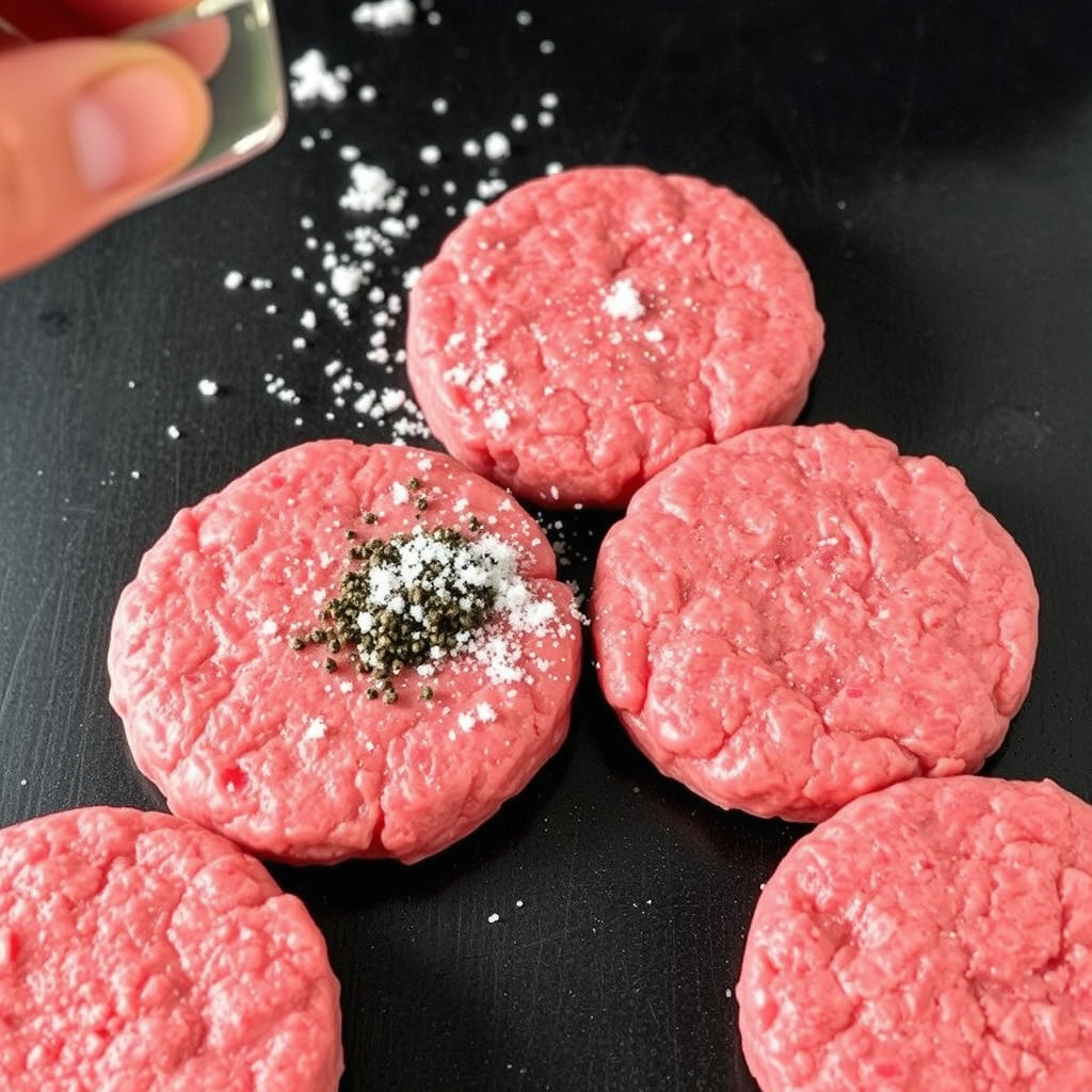 Seasoning Burger Patties for Maximum Flavor