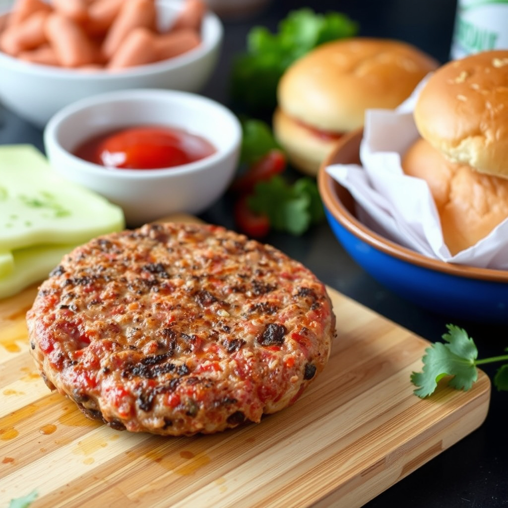 Resting and Assembling Juicy Burgers
