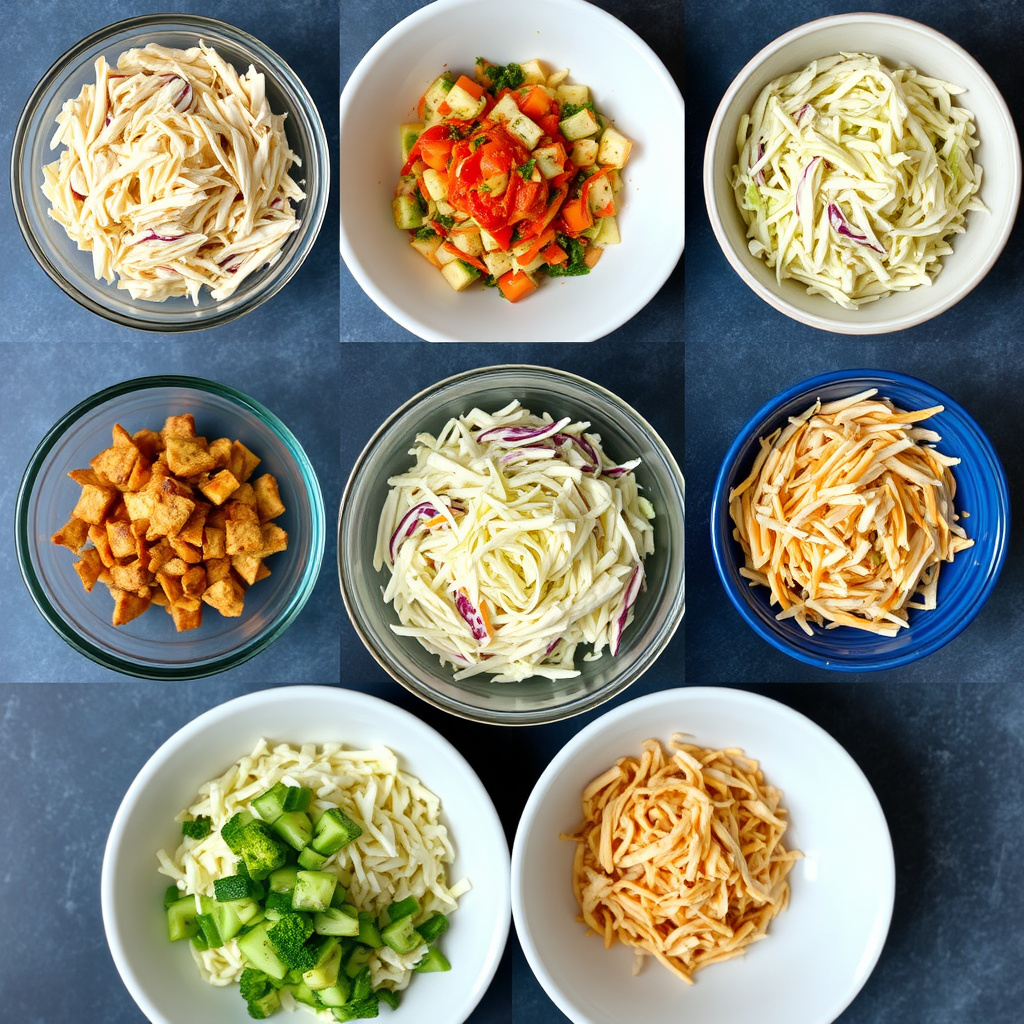 Adjusting Coleslaw Taste and Texture