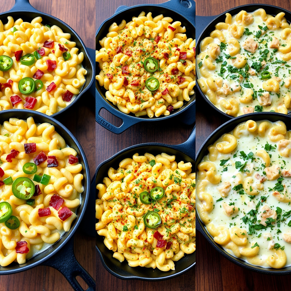 Variations and Serving Suggestions for Grilled Mac and Cheese