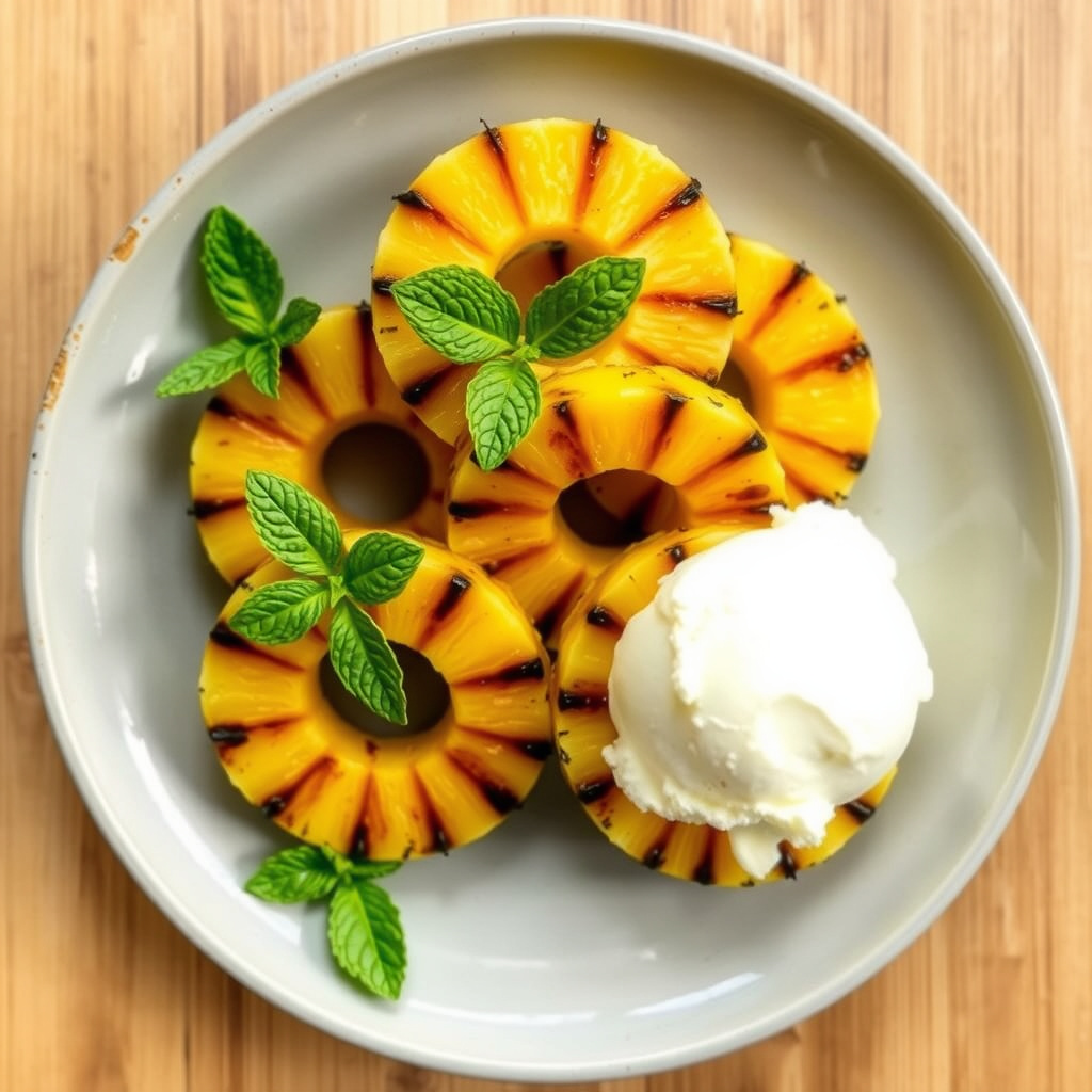 Serving Suggestions for Grilled Pineapple