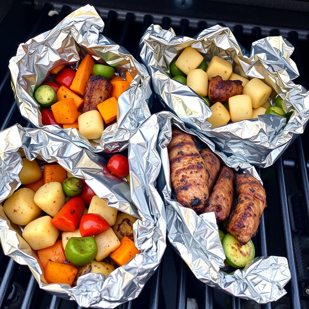 How to Make Foil Packet Dinners on the Grill: Easy Steps for Flavorful Meals 5 Enhancing Flavor and Texture in Foil Packet Dinners