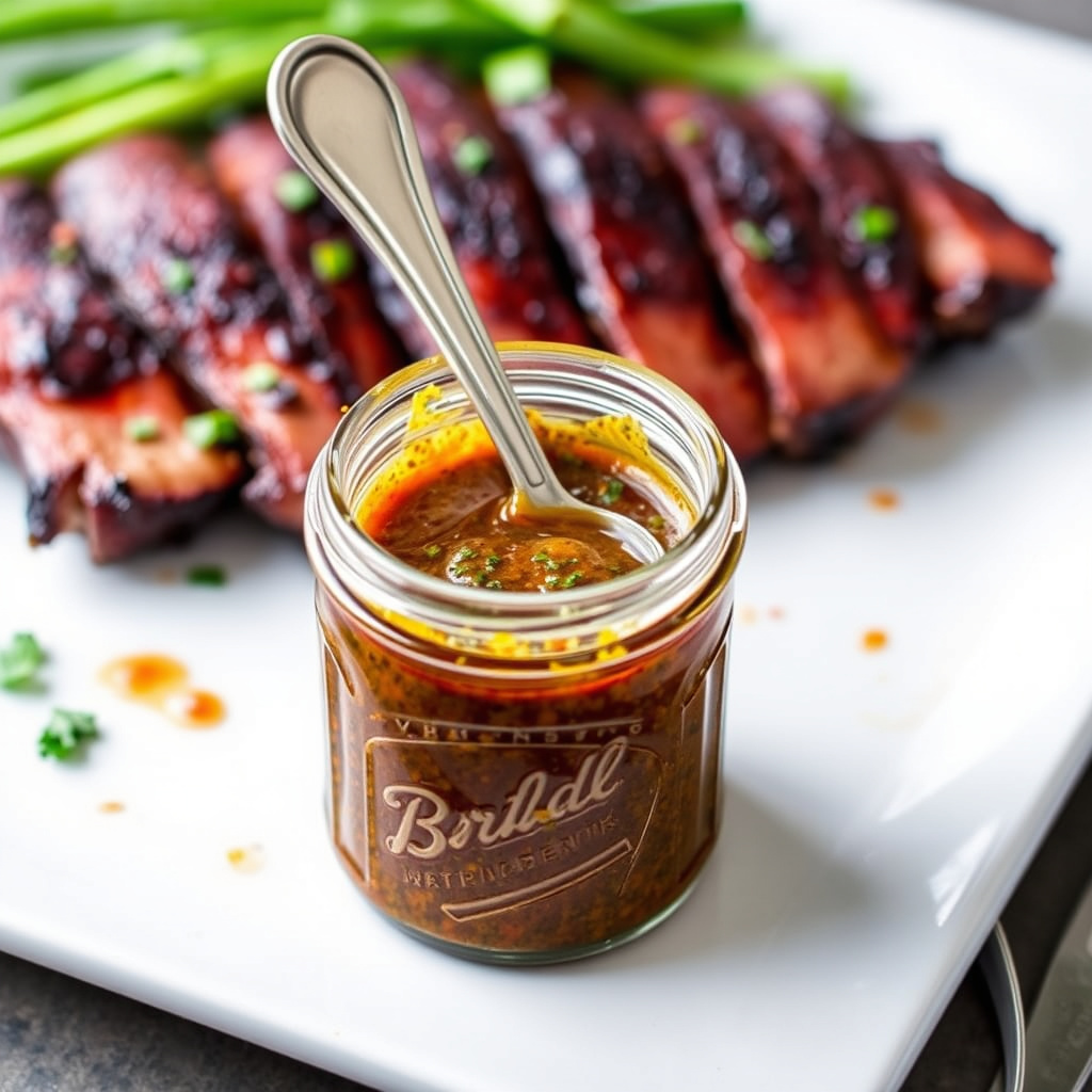 Storing and Serving Chimichurri Sauce