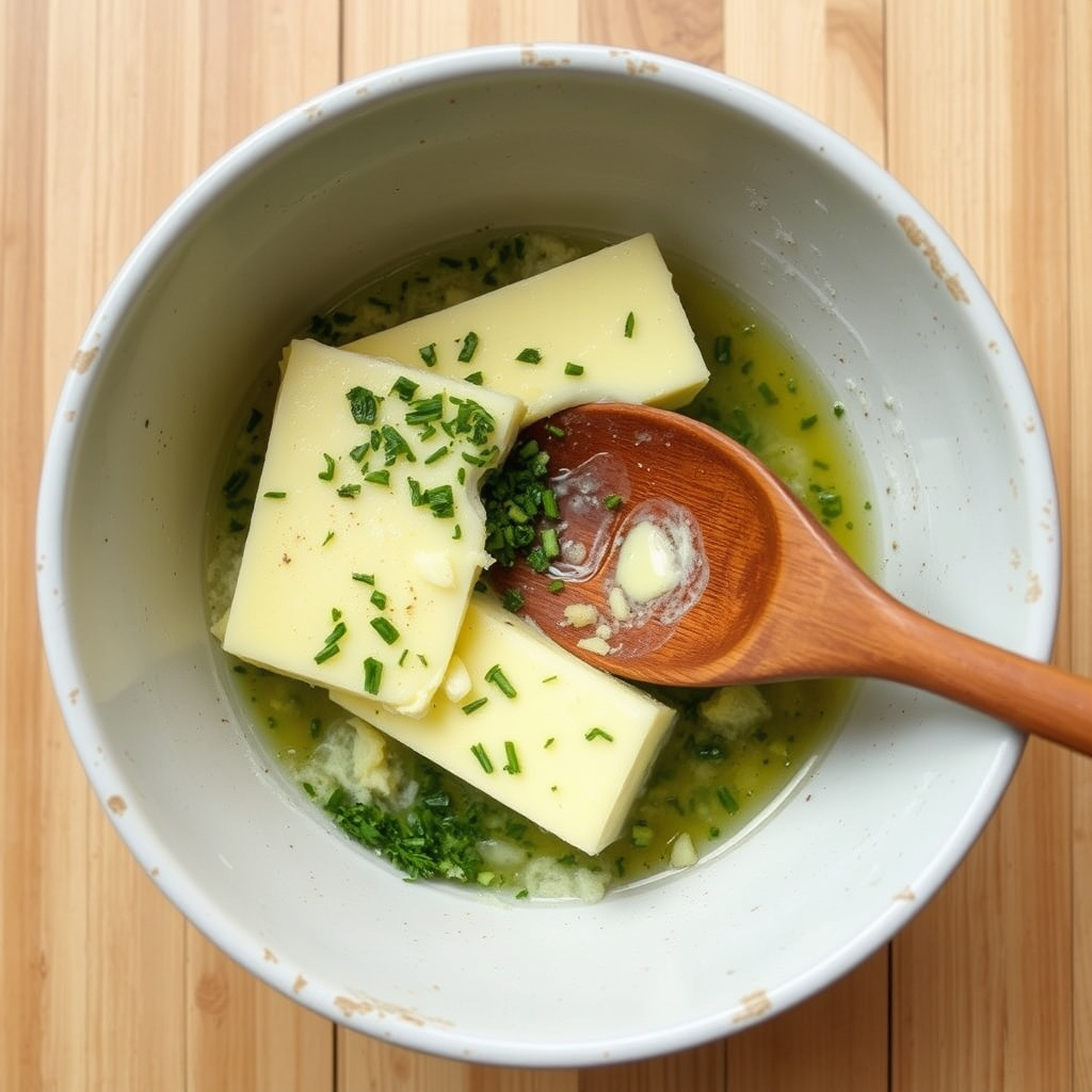 Preparing and Mixing Compound Butter for Grilled Steak