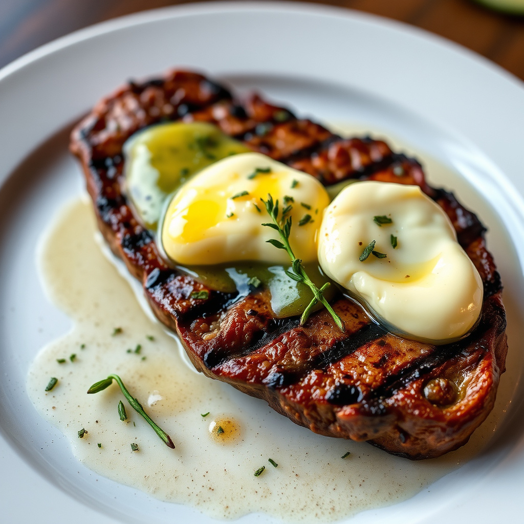 Using Compound Butter on Grilled Steak