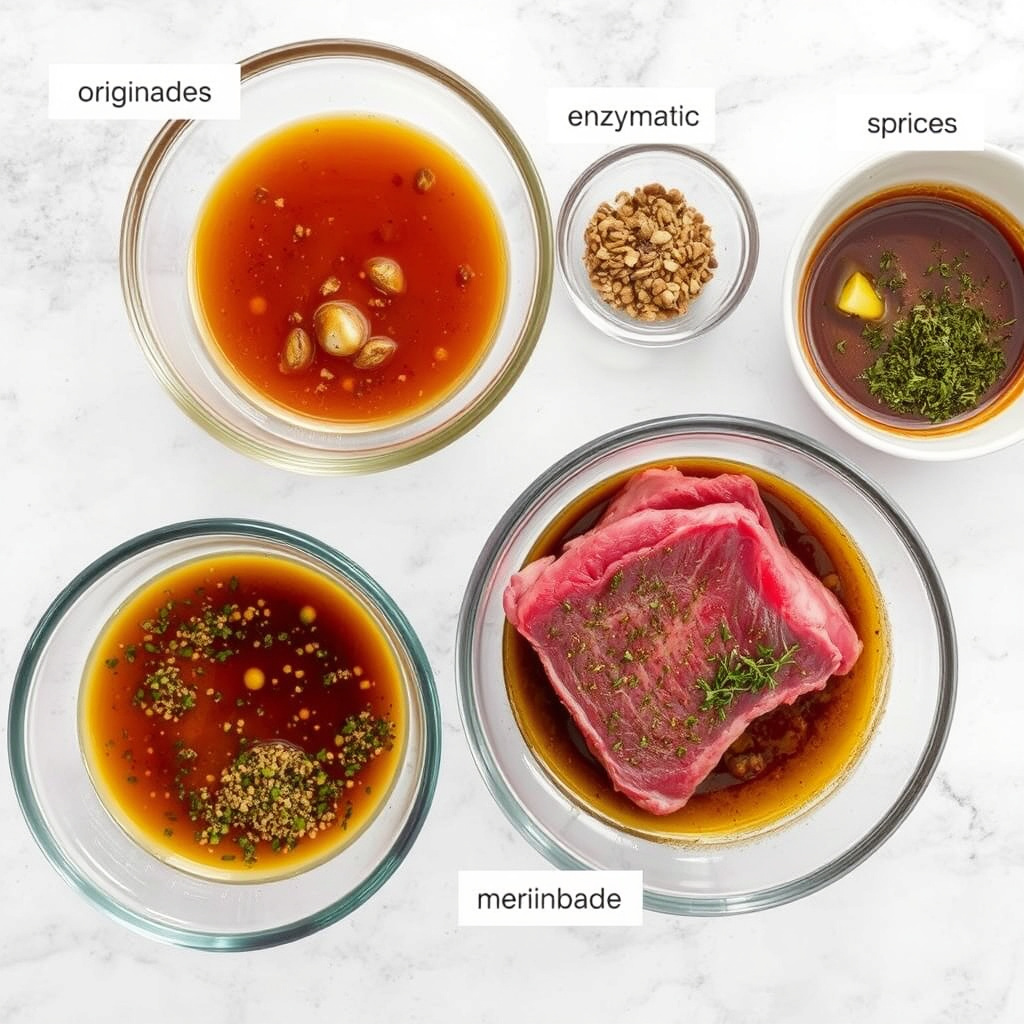 Types of Marinades and Their Impact on Timing