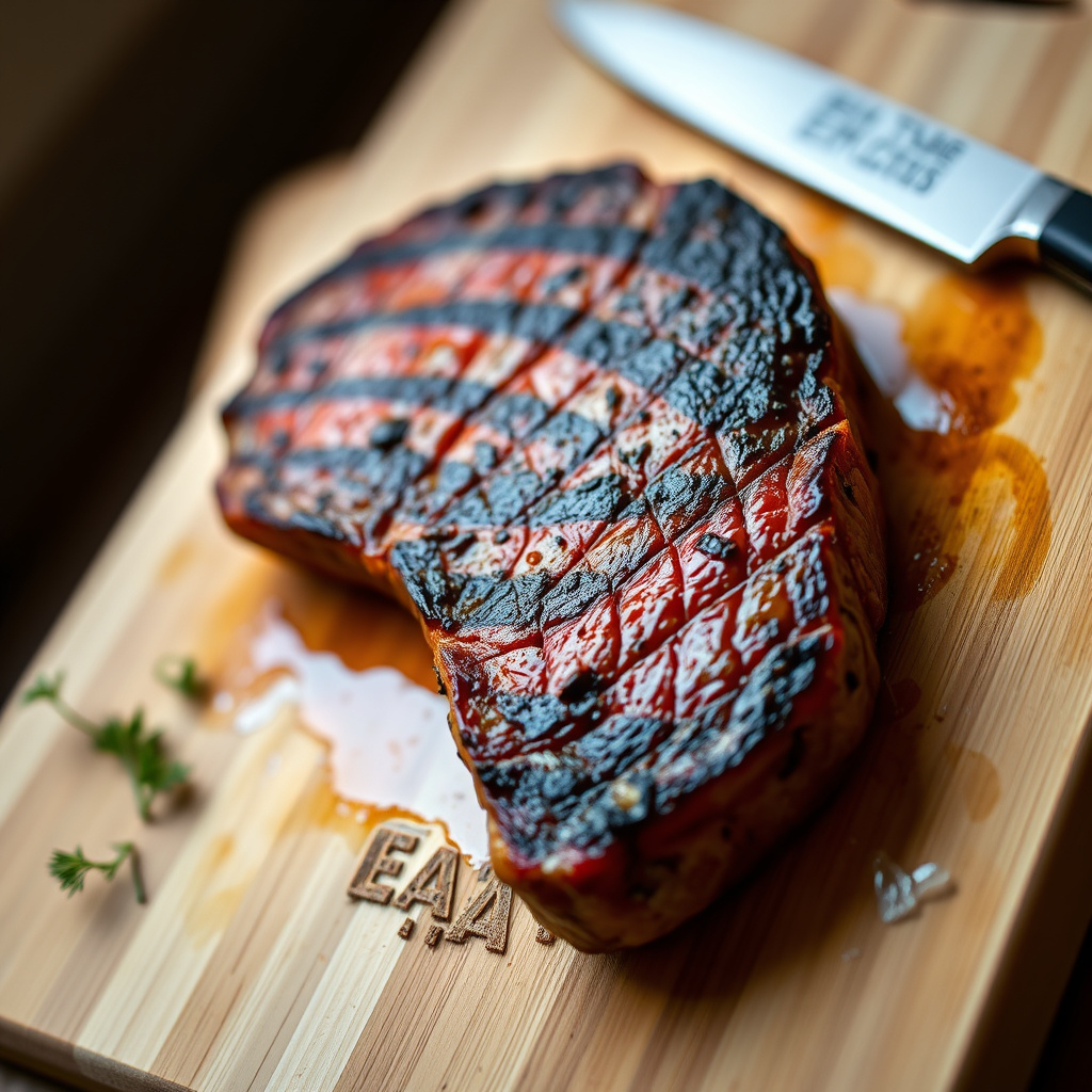 Resting and Final Touches to Preserve a Good Steak Sear