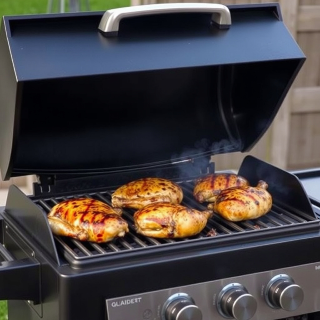 Tools and Equipment for Grilling Crispy Chicken Skin