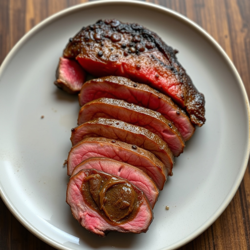 Visual Cues to Determine Steak Doneness