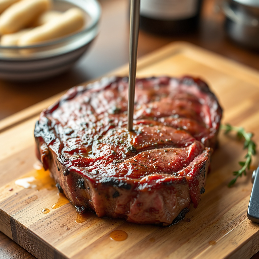 Resting Steak: Final Internal Temperature and Carryover Cooking