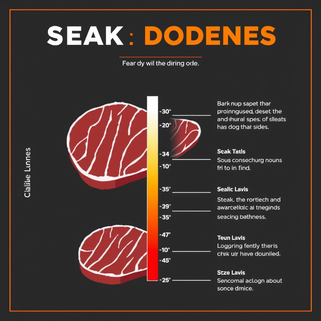 Using the Steak Doneness Temperature Guide for Consistent Results